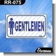 RR-075: Premade Sign - Gentlemen