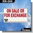 RR-008: Premade Sign - on Sale or for Exchange