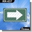 RR-037: Premade Sign - Right Arrow