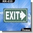 RR-035: Premade Sign - Right Exit