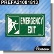 Premade Sign - EMERGENCY EXIT
