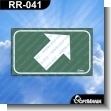 RR-041: Premade Sign - up Right Arrow
