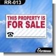 RR-013: Premade Sign - This Property is for Sale