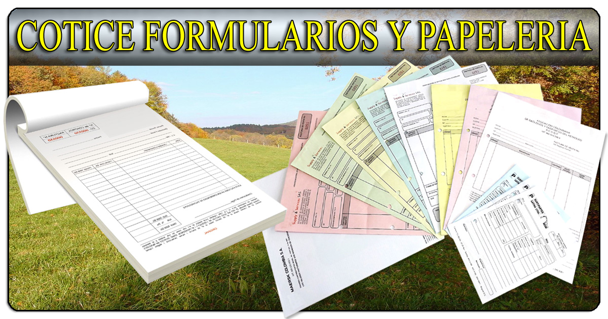 Cotiza tu papeleria, factureros y recibos (506)2282-5122 / (506)2282-6211