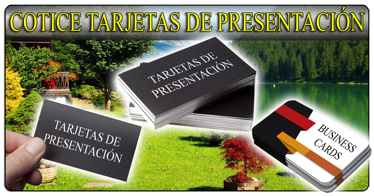 Cotiza tus Tarjetas de Presentacion (Business Cards) (506)2282-5122 / (506)2282-6211