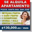 OPPORTUNITY: The apartment you need in Pozos Santa Ana, for one or two people