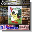 SMRR23090410: Pvc 3 Millimeters with Full Color Printing with Text Deligustos Express Advertising Sign for Fried Chicken Restaurant brand Softmania Rotulos Dimensions 35.8x48 Inches