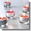 CANDLE WITH METAL BASE - PACK OF 50 UNITS