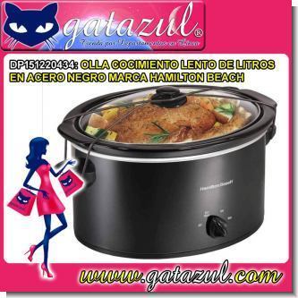 Lee el articulo completo OLLA COCIMIENTO LENTO DE 7 LITROS EN ACERO NEGRO MARCA HAMILTON BEACH Lee el articulo completo OLLA COCIMIENTO LENTO DE 7 LITROS EN ACERO NEGRO MARCA HAMILTON BEACH