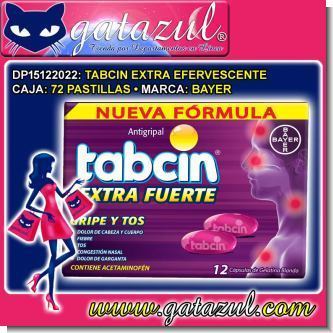 Read full article EXTRA EFFERVESCENT TABCIN BOX OF 72 PILLS Read full article EXTRA EFFERVESCENT TABCIN BOX OF 72 PILLS