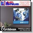 SMRR22120623: Pvc Plastic 10 Mm with Opaque Adhesive Printing with Text Operating Room Advertising Sign for Insurance Agency brand Rapirotulos Dimensions 16.5x16.5 Inches