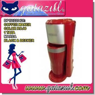 Read full article RED COFFEE MAKER 1 CUP BRAND BLACK & DECKER Read full article RED COFFEE MAKER 1 CUP BRAND BLACK & DECKER