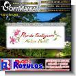 SMRR23100312: Transparent Acrylic with Reverse Lettering with Text Flor de Tortuguero, Nature Hotel Advertising Sign for Hotel brand Softmania Rotulos Dimensions 47.2x17.7 Inches