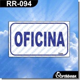 Rotulo Prefabricado - OFICINA