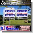 Iron Sheet with Cut Vinyl Lettering with Iron Frame and Tube Pole with Text for Sale, for Rent Advertising Sign for Real Estate brand Softmania Advertising Dimensions 35.4x23.6 Inches