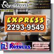 SMRR23100202: Full Color Banner with Metal Holes to Tie with Text Famous Pizza Express Advertising Sign for Pizza Shop brand Softmania Rotulos Dimensions 59.1x23.6 Inches