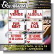 PREMADE SALE / RENT SIGNS