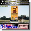 SMRR23113036: Banner Roller up Printing Full Color with Text Guato Box, Pet Waste Bag Dispensers Advertising Sign for Condominium brand Softmania Advertising Dimensions 33.5x78.7 Inches
