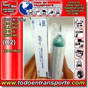 Read full article OXYGEN (O2) GAS CYLINDER REFILL - 425 LITERS Read full article OXYGEN (O2) GAS CYLINDER REFILL - 425 LITERS