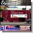 SMRR23050906: Acrylic Light Box with Text Clinica Vargas Scott Hospitality Surgery Advertising Sign for Medical Specialty Clinic brand Softmania Advertising Dimensions 96.1x31.5 Inches