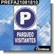 PREFA21081810: ROTULO PREFABRICADO - PARQUEO VISITANTES