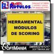 SMRR22101317: Floor Graphic Adhesive with Text Tooling Scoring Modules Advertising Sign for Industrial Factory of Plastic Products brand Rapirotulos Dimensions 11x8.7 Inches