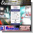 SMRR23051728: Full Color Banner with Tubular Frame with Text Comply with Sanitary Measures Advertising Sign for Food Factory brand Softmania Advertising Dimensions 27.6x59.1 Inches
