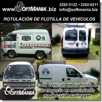 Rotulacion Profesional de su flotilla de vehiculos