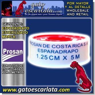 Read full article PROSAN BRAND STERILIZED TAPE - 12 ROLLS OF 1.5 INCHES BY 5 METERS