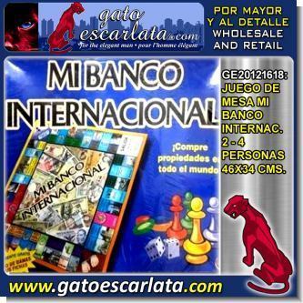 Read full article BOARD GAME MY INTERNATIONAL BANK 2 - 4 PEOPLE (46X34 CENTIMETERS) Read full article BOARD GAME MY INTERNATIONAL BANK 2 - 4 PEOPLE (46X34 CENTIMETERS)