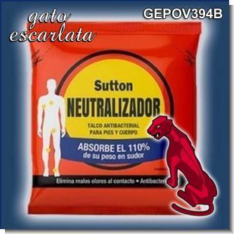 Read full article MEDICATED TALC BRAND NEUTRALIZER SUTON - 12 BAGS OF 300 GRAMS