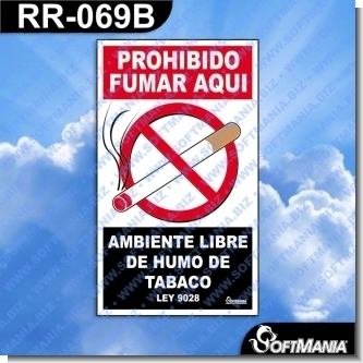 Comprar Cartel Obra Prohibido Fumar Jar 189042 al Mejor Precio