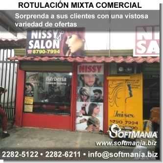 Rotulacion mixta comercial