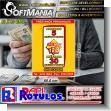 SMRR23090432: Pvc 3 Millimeters with Full Color Printing with Text Dinero Hoy 123, Payday Loans No Collateral Advertising Sign for Loan Broker brand Softmania Rotulos Dimensions 23.6x31.5 Inches