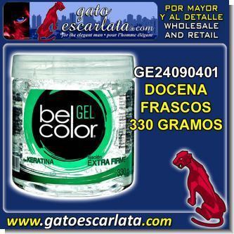Lee el articulo completo GEL FIJADOR NO GRASOSO PARA EL CABELLO MARCA BELCOLOR - DOCENA DE ENVASES DE 330 GRAMOS Lee el articulo completo GEL FIJADOR NO GRASOSO PARA EL CABELLO MARCA BELCOLOR - DOCENA DE ENVASES DE 330 GRAMOS