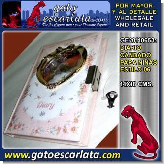 Lee el articulo completo DIARIO CON CANDADO PARA NINAS ESTILO 06 - 14X18 CENTIMETROS Lee el articulo completo DIARIO CON CANDADO PARA NINAS ESTILO 06 - 14X18 CENTIMETROS