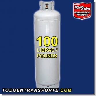 Lee el articulo completo CILINDRO CONTENEDOR DE GAS DE COCINA CARGADO - 100 LIBRAS