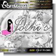 Rotulo Publicitario Letras de Alto Relieve Cortadas en Plastico PVC de 10 Milimetros con Texto Jothis Tienda de Joyas de Plata Peruana para Tienda de Joyeria marca Softmania Ads de Dimensiones 1.7x0.7 Metros