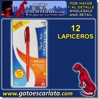 Lee el articulo completo LAPICERO BOLIGRAFO TINTA ROJA MARCA PAPERMATE - 12 UNIDADES Lee el articulo completo LAPICERO BOLIGRAFO TINTA ROJA MARCA PAPERMATE - 12 UNIDADES