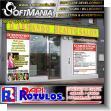 Rotulo Publicitario Adhesivo Vinil de Corte para Ventana de Vidrio con Texto Darmando Salon de Belleza para Salon de Belleza marca Softmania Rotulos de Dimensiones 1x1.5 Metros