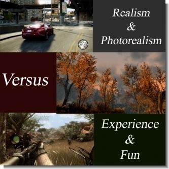 Industria de los videojuegos: realismo versus experiencia, fotorrealismo vers