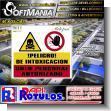 SMRR23090338: Pvc 3 Millimeters with Full Color Printing with Text Danger of Poisoning, Only Authorized Personnel Advertising Sign for Fruit Packing Plant brand Softmania Rotulos Dimensions 15.7x13.8 Inches