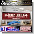 SMRR23080830: Acrylic Light Box with Aluminum Frame Double Sided with Text Dental Clinic Advertising Sign for Dental Clinic brand Softmania Advertising Dimensions 96.1x23.6 Inches