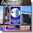SMRR23082910: Pvc 3 Millimeters with Full Color Printing with Text Keep the Dressing Area Clean Advertising Sign for Food Factory brand Softmania Rotulos Dimensions 11.8x19.7 Inches