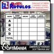 SMRR22100505: White Melamine Board with Cut Vinyl Lettering with Text Complaints and Special Courses Advertising Sign for Industrial Factory of Plastic Products brand Rapirotulos Dimensions 34.6x22.8 Inches