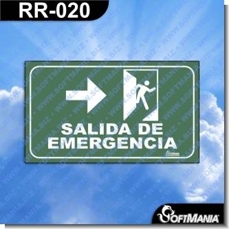 Lee el articulo completo Rotulo Prefabricado - SALIDA DE EMERGENCIA DERECHA VERSION 02 Lee el articulo completo Rotulo Prefabricado - SALIDA DE EMERGENCIA DERECHA VERSION 02