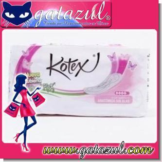 Lee el articulo completo ALMOHADILLAS MENSTRUALES KOTEX SIN ALAS