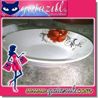 Lee el articulo completo PLATO SOPERO DE PORCELANA 8 PULGADAS CON DISENO DE FLOR Lee el articulo completo PLATO SOPERO DE PORCELANA 8 PULGADAS CON DISENO DE FLOR