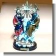 CERAMIC STATUE OF THE HOLY TRINITY 25 CENTIMETERS