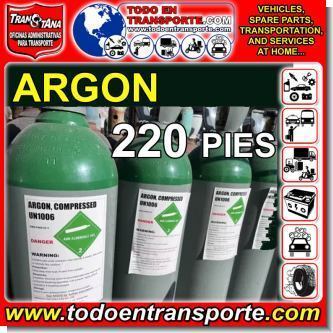 Read full article ARGON (AR) GAS CYLINDER REFILL - 220 FT